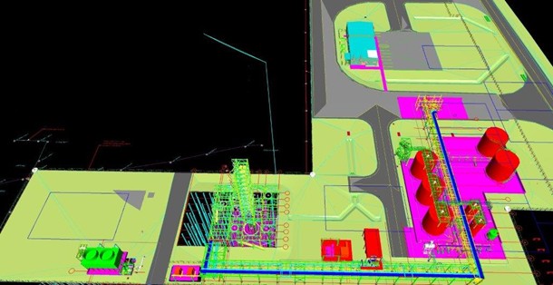 ISBL Process Unit and Tank Farm